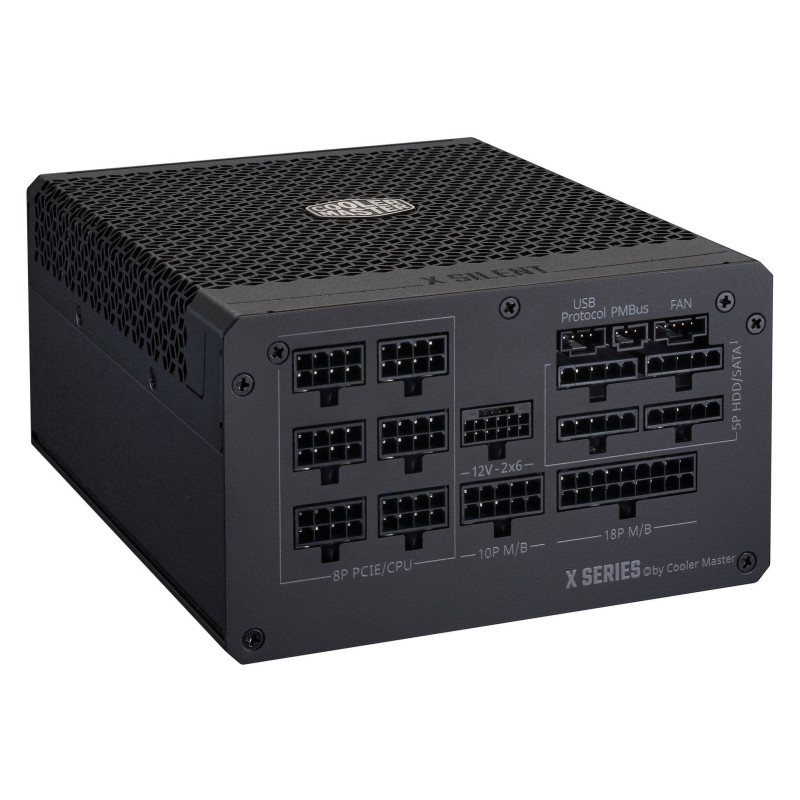 Alimentation ATX Cooler Master X Silent Edge Platinium - 850W (Noir)