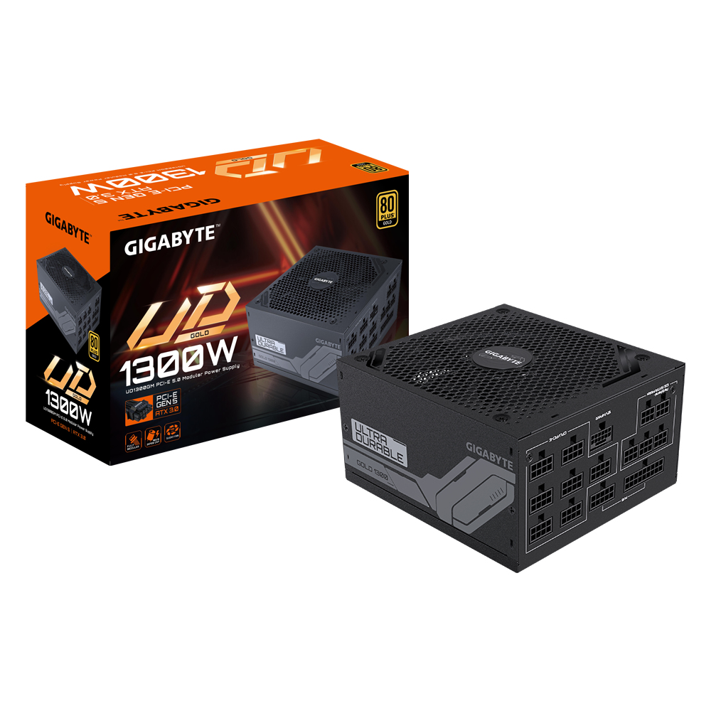 Alimentation ATX Gigabyte Ultra Durable GM PG5 - 1300W (Noir)