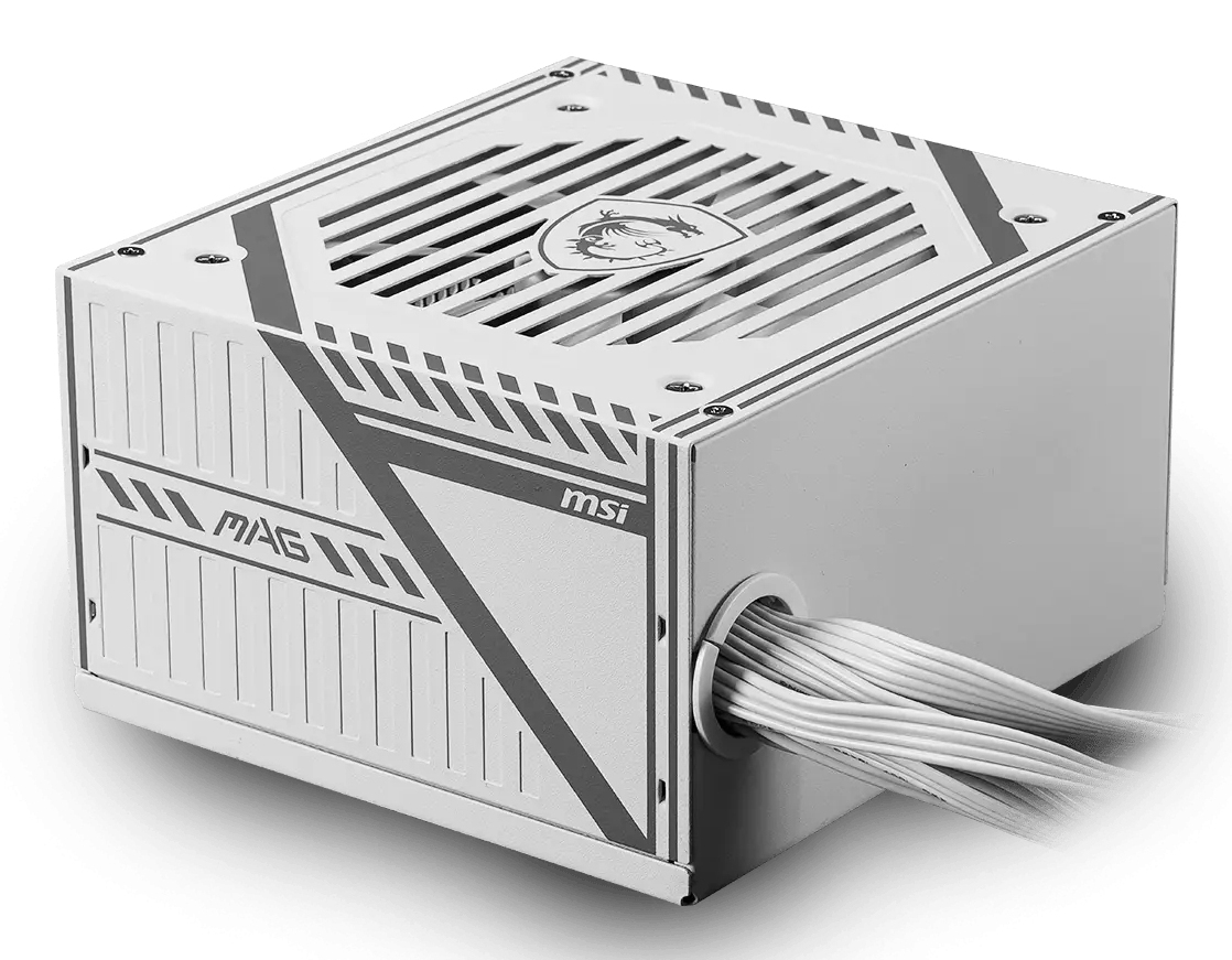 Alimentation ATX MSI Mag A650BNL - 650W (Blanc)