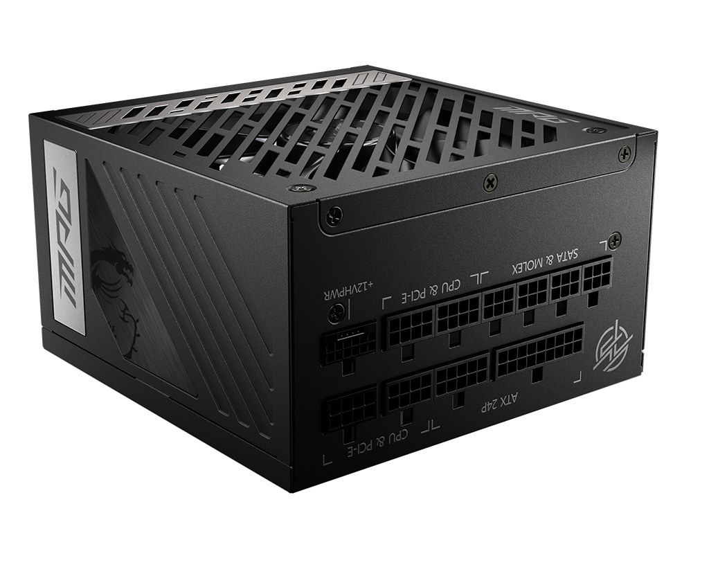Alimentation ATX MSI MPG A1000G PCIe5 - 1000W (Noir)