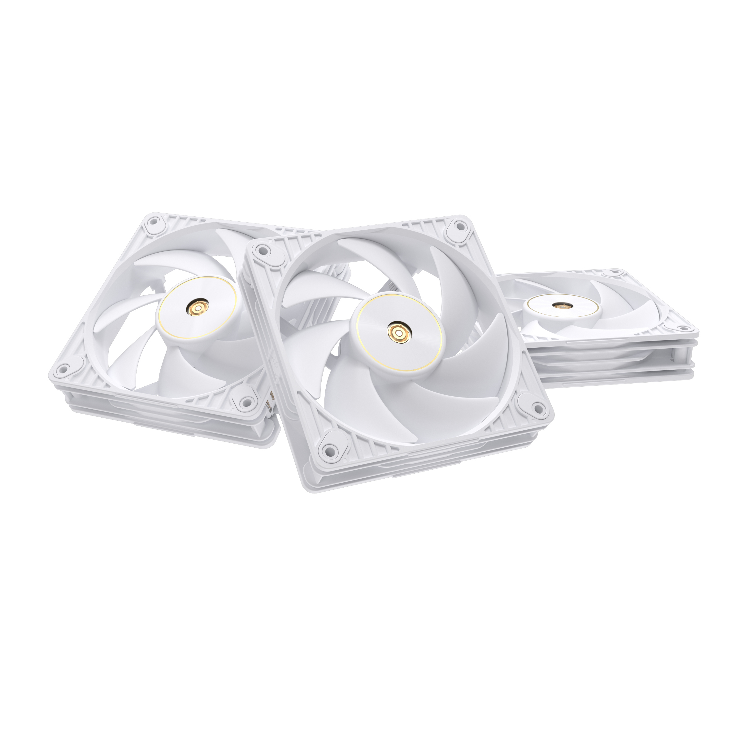 ASUS ProArt PF120 Fan PWM White 3in1 Boitier PC Ventilateur 12 cm Blanc 3 pièce(s)
