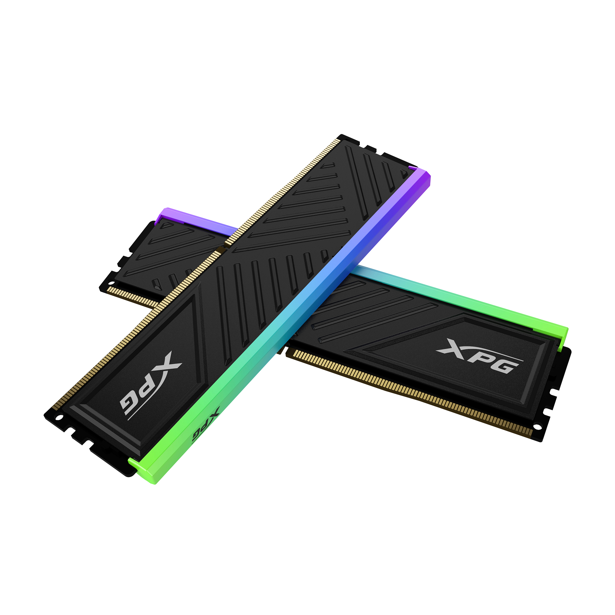 Barrette mémoire 16Go DIMM DDR4 Adata XPG SpectriX D35G RGB 3200Mhz (Noir)