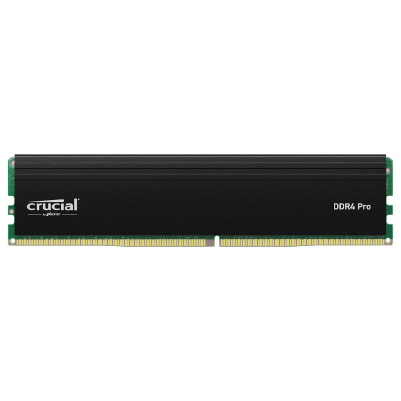 Barrette mémoire 32Go DIMM DDR4 Crucial Pro  3200Mhz Version OEM (Tray)
