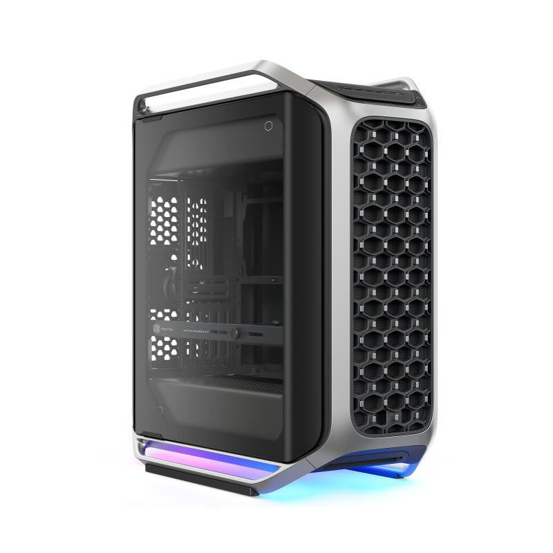 Boitier Grand Tour E-ATX Cooler Master Cosmos Alpha RGB avec panneau vitré (Noir/Argent))