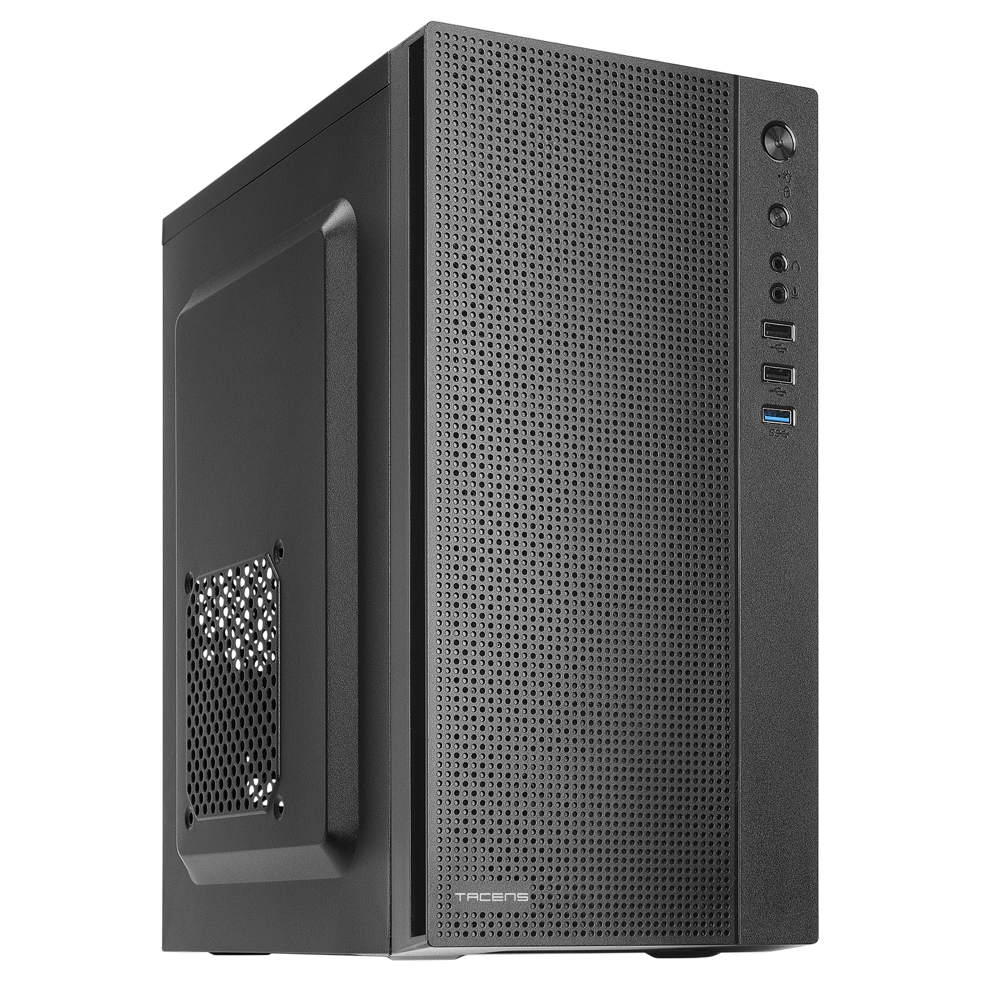 Boitier Mini Tour Micro ATX Anima AC5500 avec alimentation 500W (Noir)