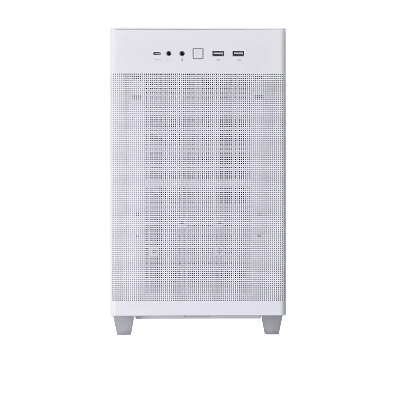 Boitier Mini Tour Micro ATX Asus Prime AP201 avec panneau vitré (Blanc)
