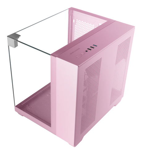 Boitier Mini Tour Micro ATX Mars Gaming MC-VISIONM avec panneaux vitrés (Rose)