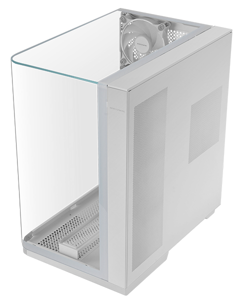 Boitier Moyen Tour ATX Mars Gaming MC-Infinio RGB avec panneaux vitrés (Blanc)