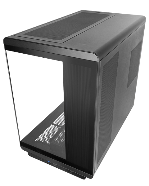 Boitier Moyen Tour ATX Mars Gaming MC-Rev RGB avec panneaux vitrés (Noir)