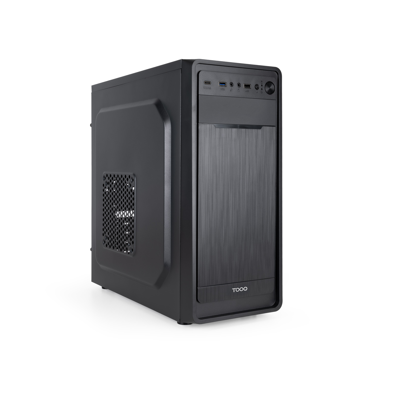 Boitier Moyen Tour ATX TooQ Prisma Ultra avec alimentation 500W (Noir)