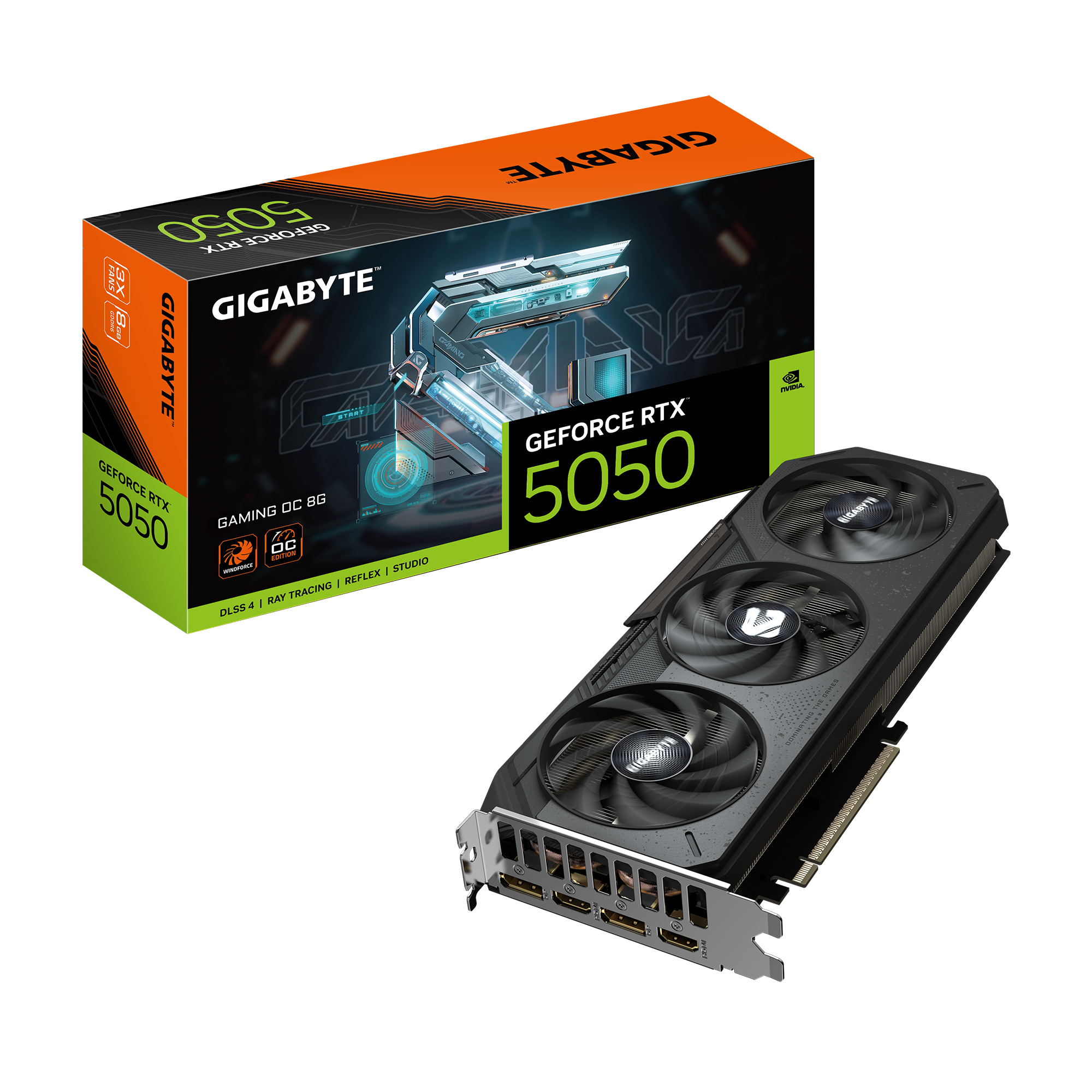 Carte Graphique Gigabyte GeForce RTX 5050 Gaming OC