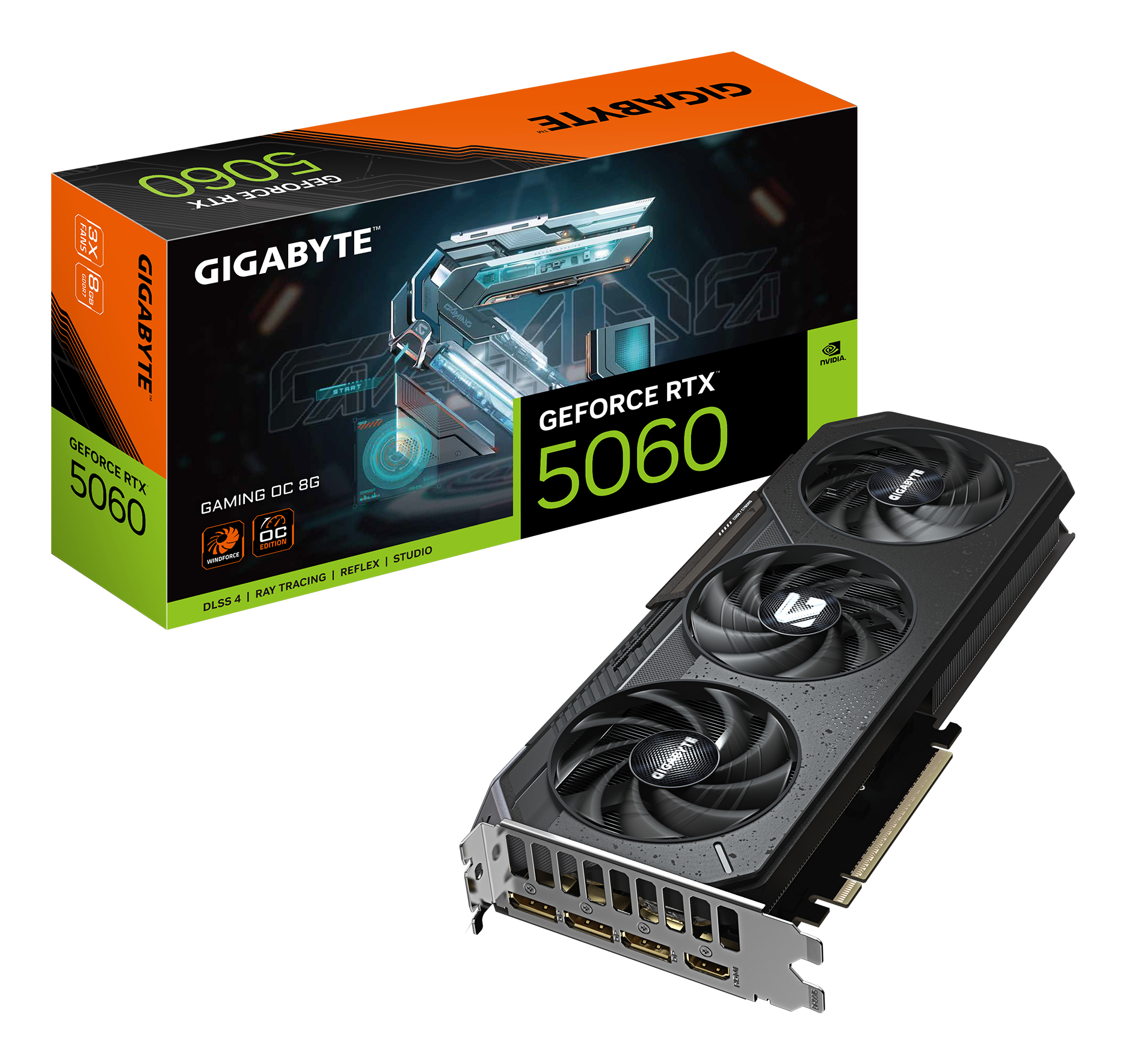 Carte Graphique Gigabyte GeForce RTX 5060 Gaming OC