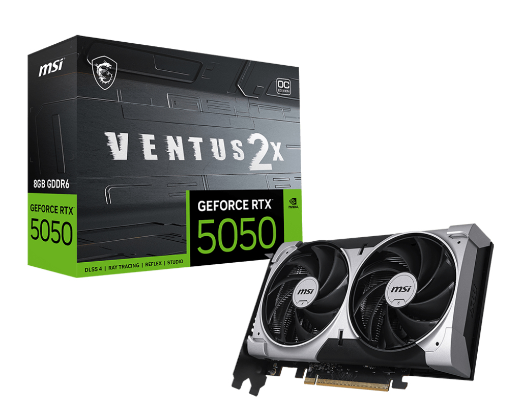 Carte Graphique MSI GeForce RTX 5050 Ventus 2X OC