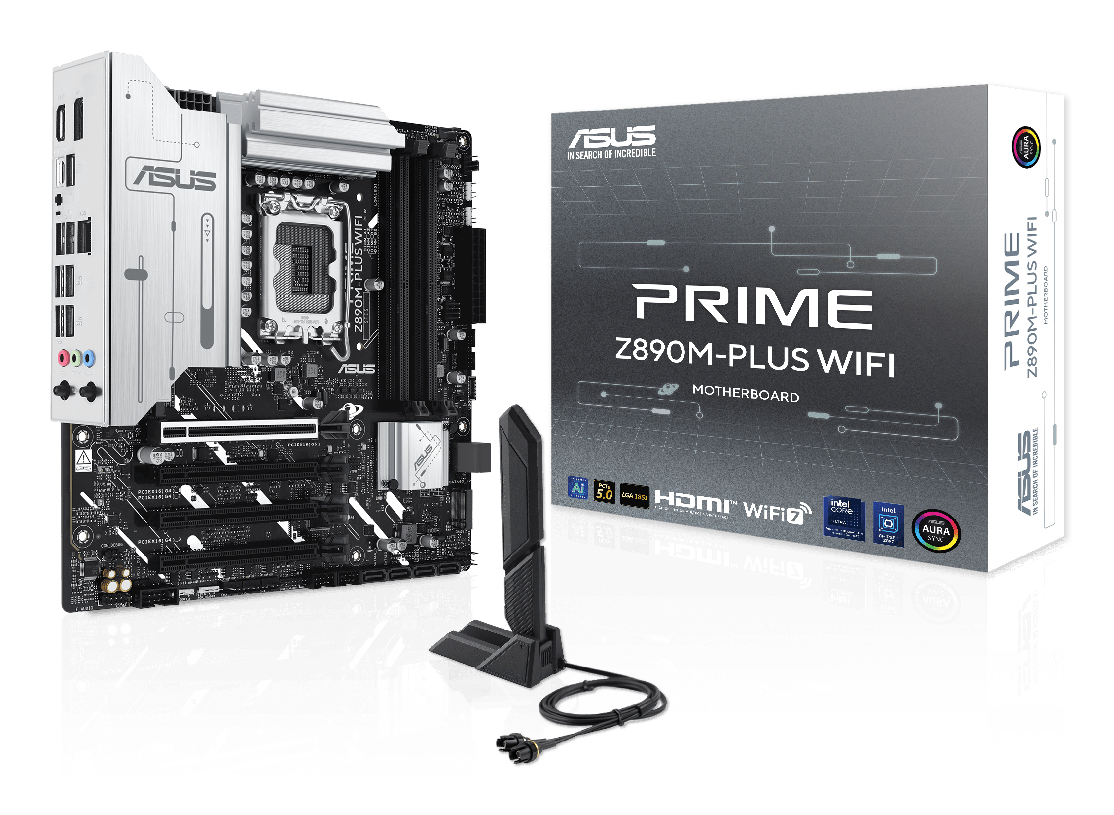 Carte Mère Asus Prime Z890M-Plus WiFi (Intel LGA 1851) Micro ATX