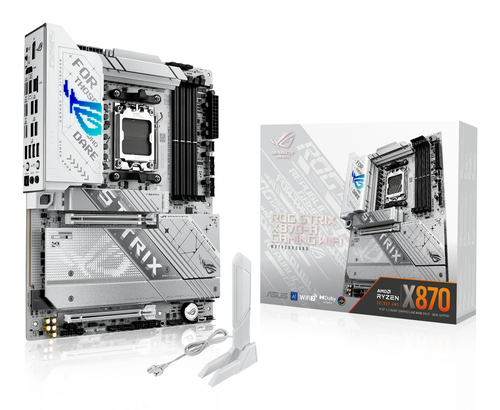 Carte Mère Asus RoG Strix X870-A Gaming WiFi (AM5) (Blanc)