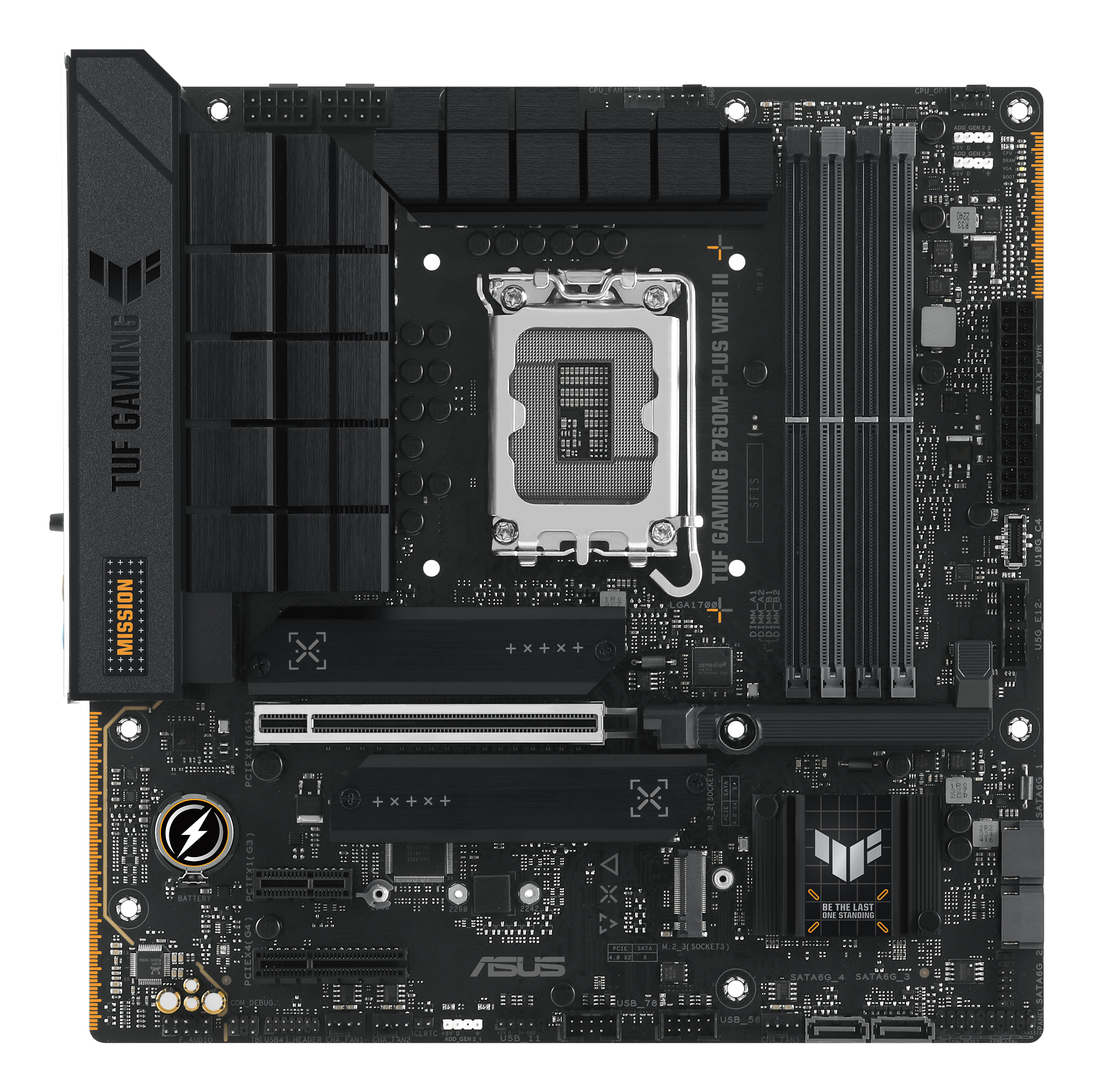 Carte Mère Asus Tuf Gaming B760M-Plus WiFi II (Intel LGA 1700) Micro ATX