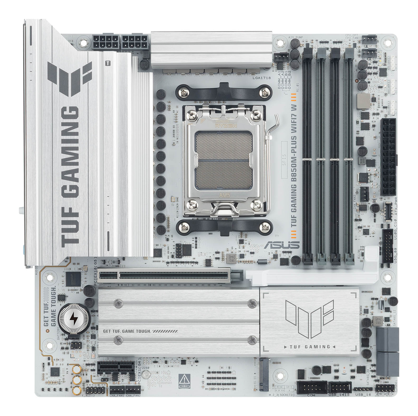 Carte mère Asus Tuf Gaming B850M-Plus WiFi 7 W (AM5) Micro ATX