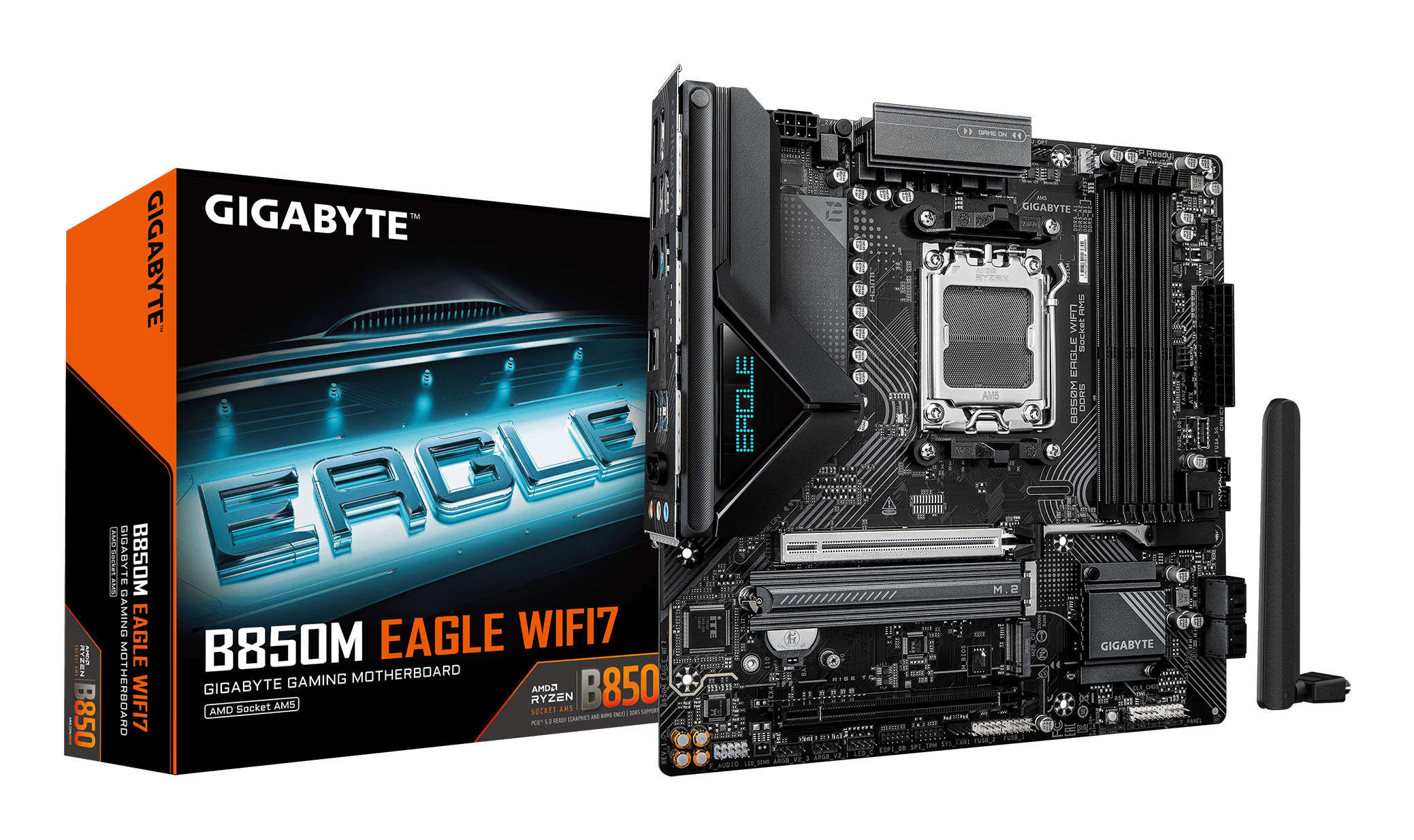 Carte Mère Gigabyte B850M Eagle WiFi7 (AM5) Micro ATX