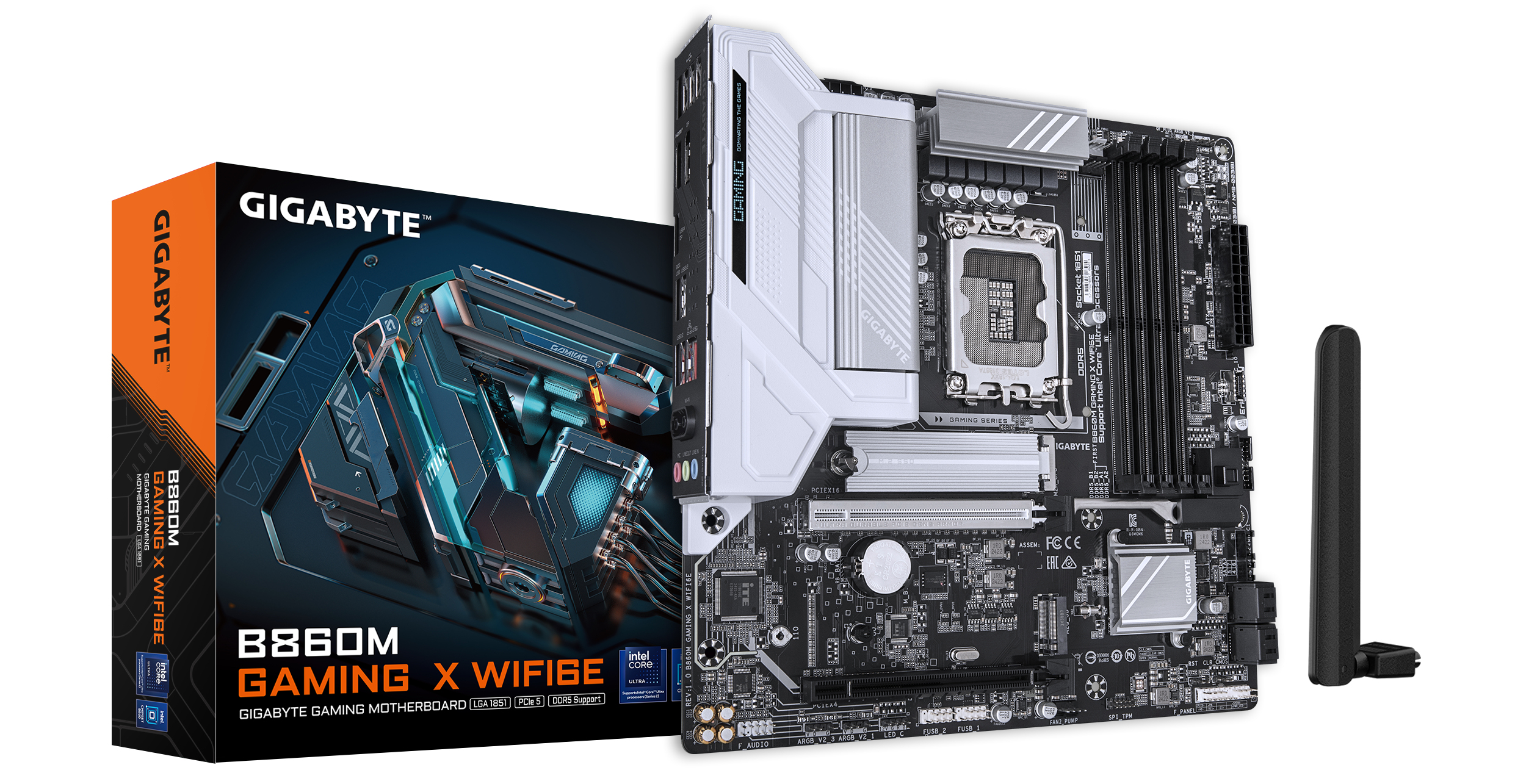 Carte Mère Gigabyte B860M Gaming X WiFi6E (Intel LGA 1851) Micro ATX