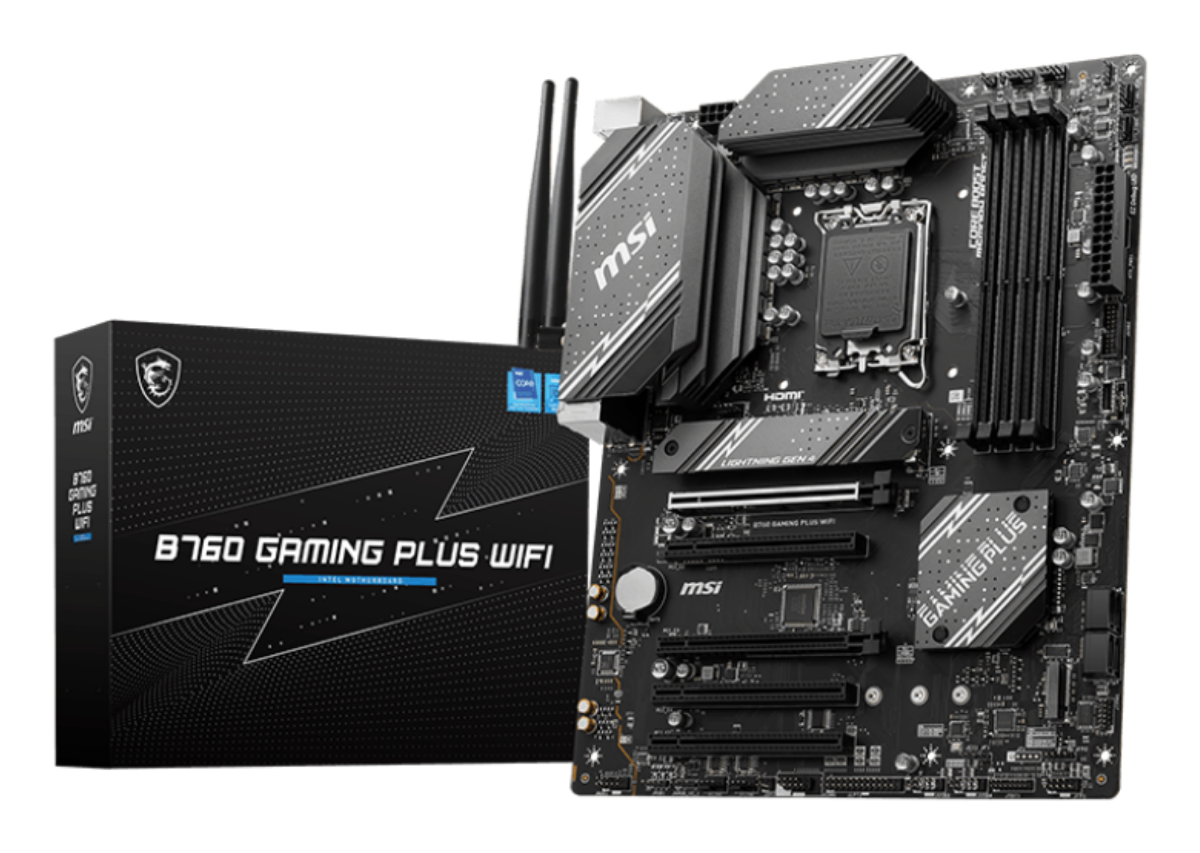 Carte Mère MSI B760 Gaming Plus WiFi DDR5 (Intel LGA 1700)