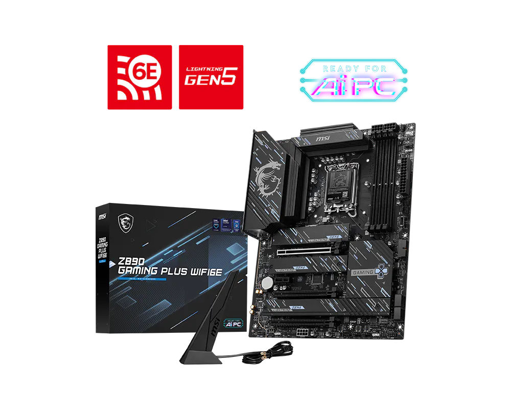 Carte Mère MSI Z890 Gaming Plus WiFi6E (Intel LGA 1851)