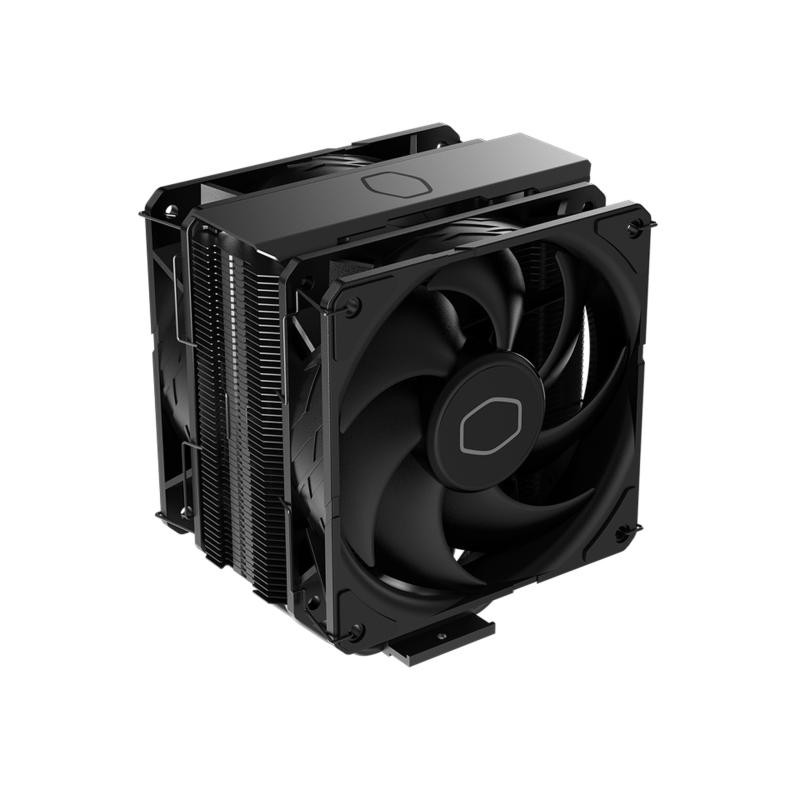 Cooler Master Hyper 212 Black X Duo Processeur Refroidisseur d'air 12 cm Noir