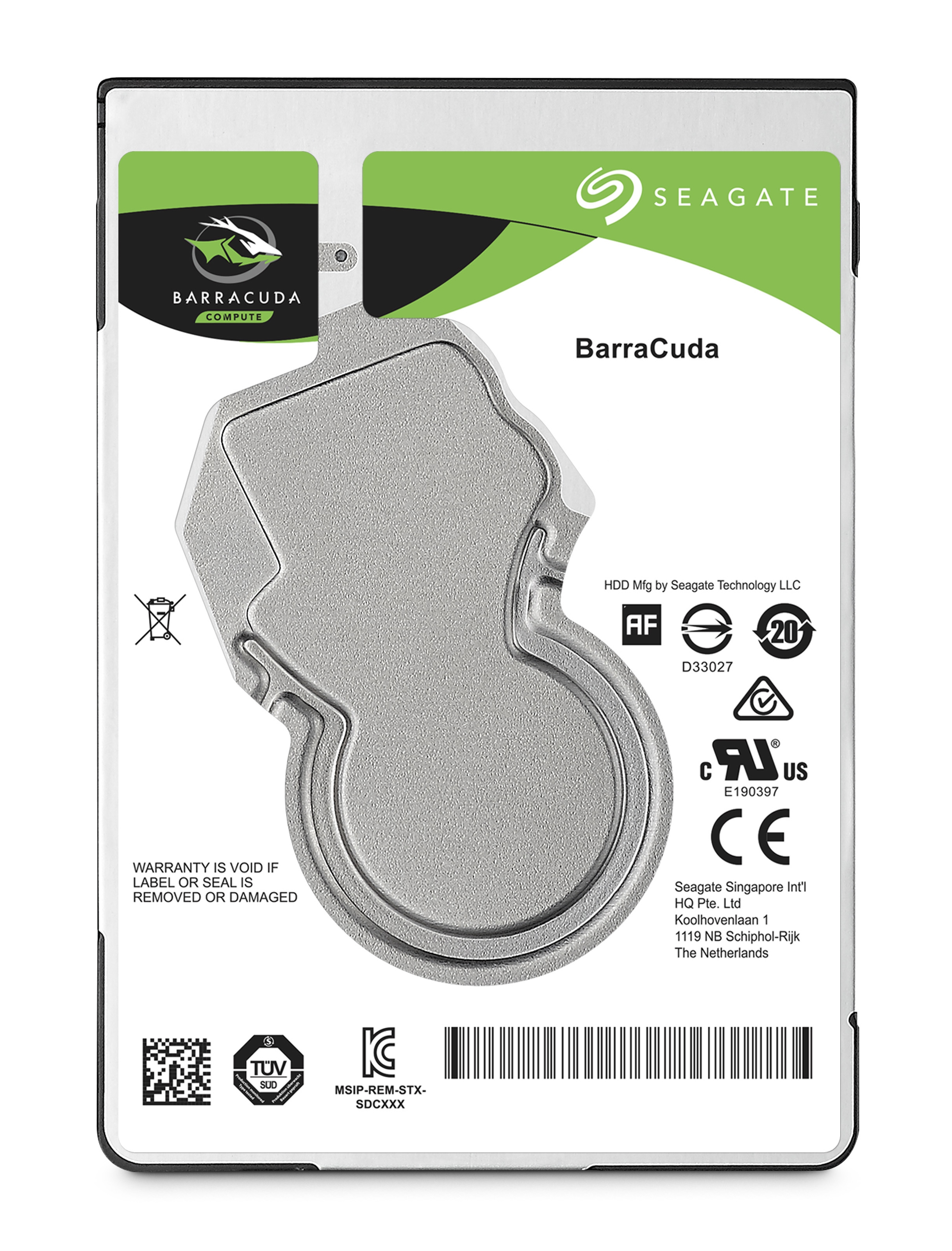 Disque Dur 2,5" Seagate BarraCuda 4To - S-ATA