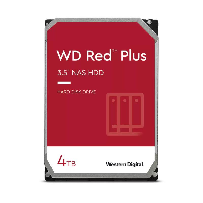 Disque Dur 3,5" Western Digital Red Plus 4To 256Mo - S-ATA 3,5"