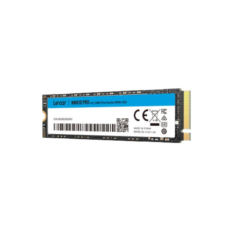 Disque SSD Lexar NM610 Pro 1To - NVMe M.2 Type 2280