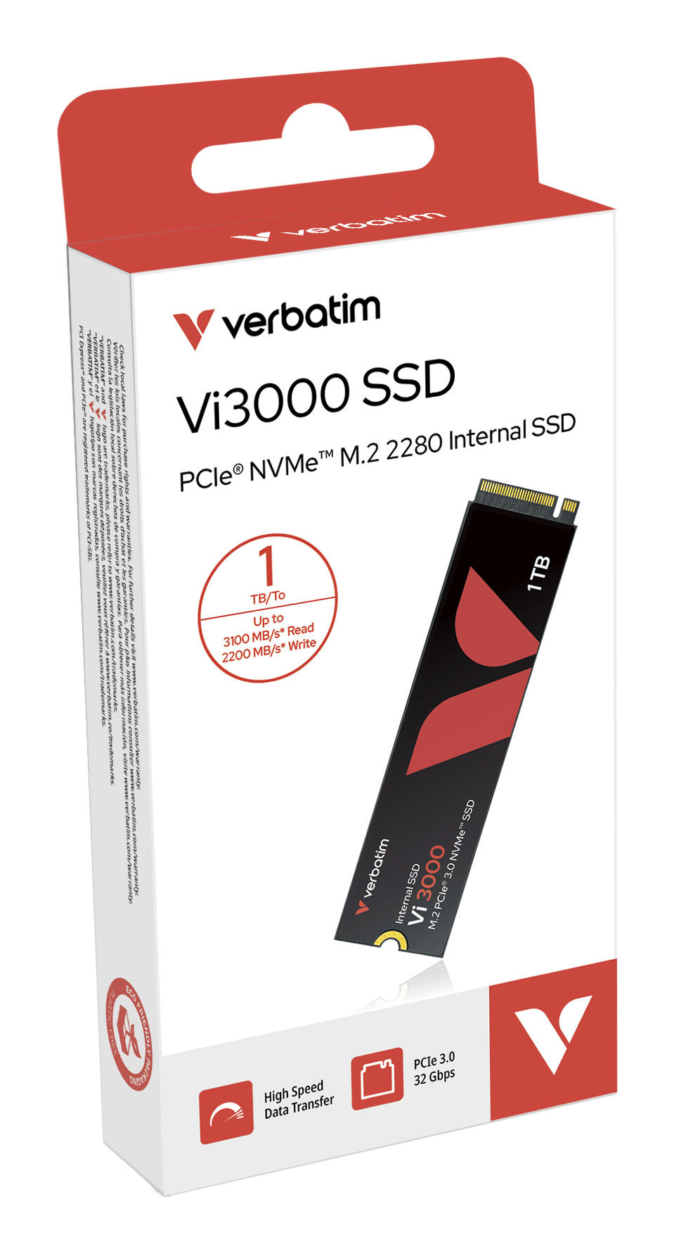 Disque SSD Verbatim Vi3000 1To - NVMe M.2 Type 2280