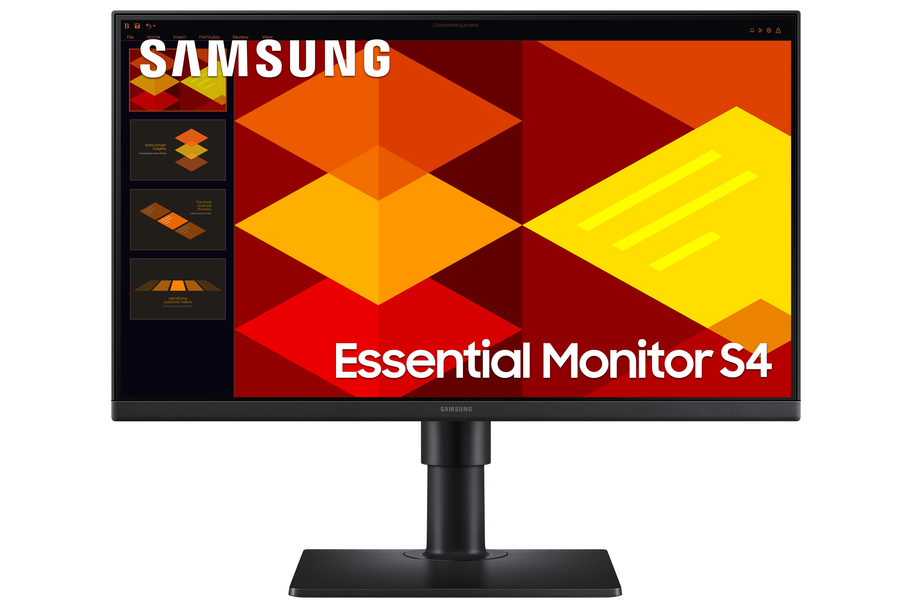 Ecran 22" Samsung Essential S4 S40GD Full HD 100Hz (Noir)