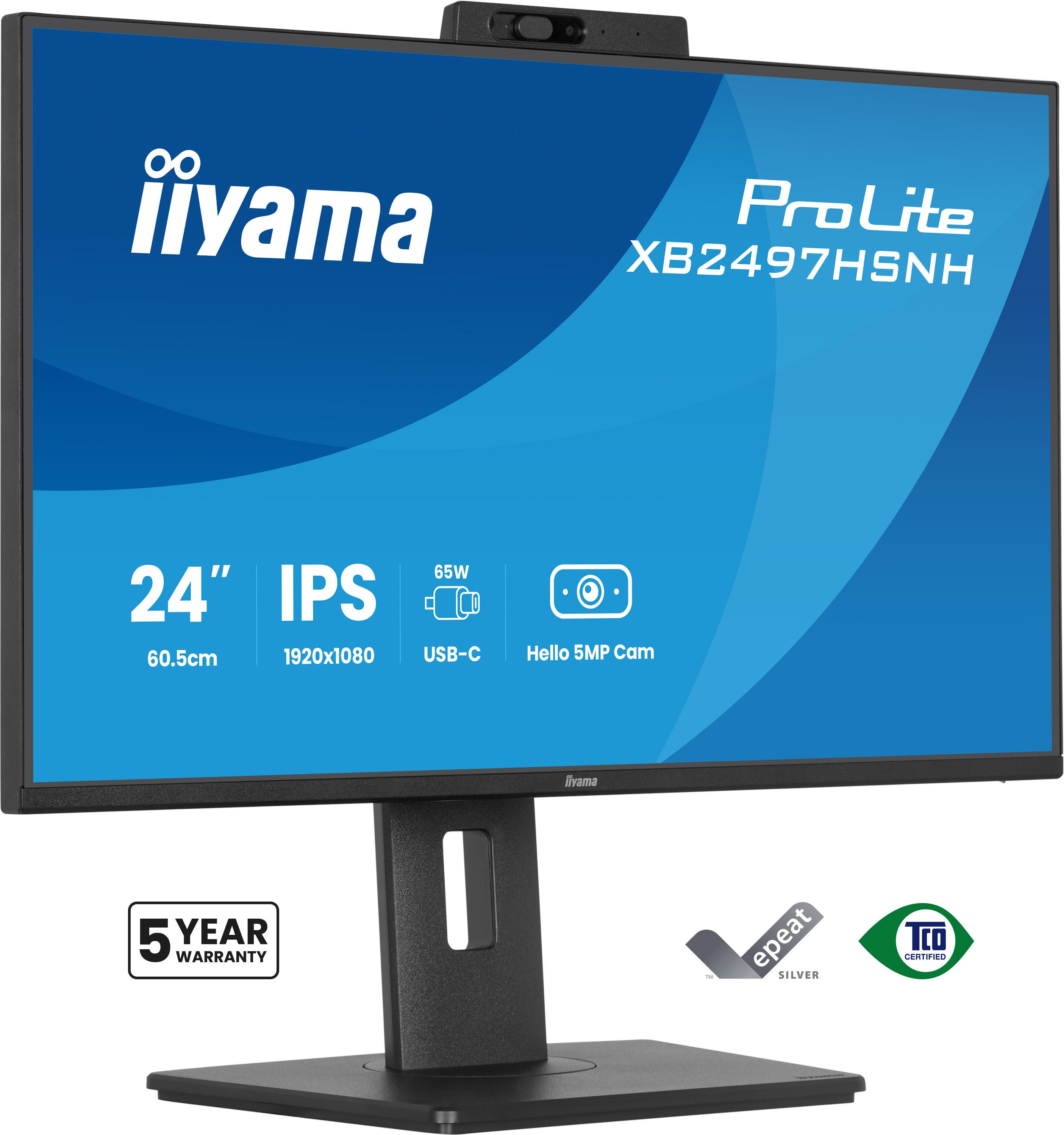 Ecran 24" Iiyama Prolite XB2497HSNH-B1 Full HD 100Hz (Noir)