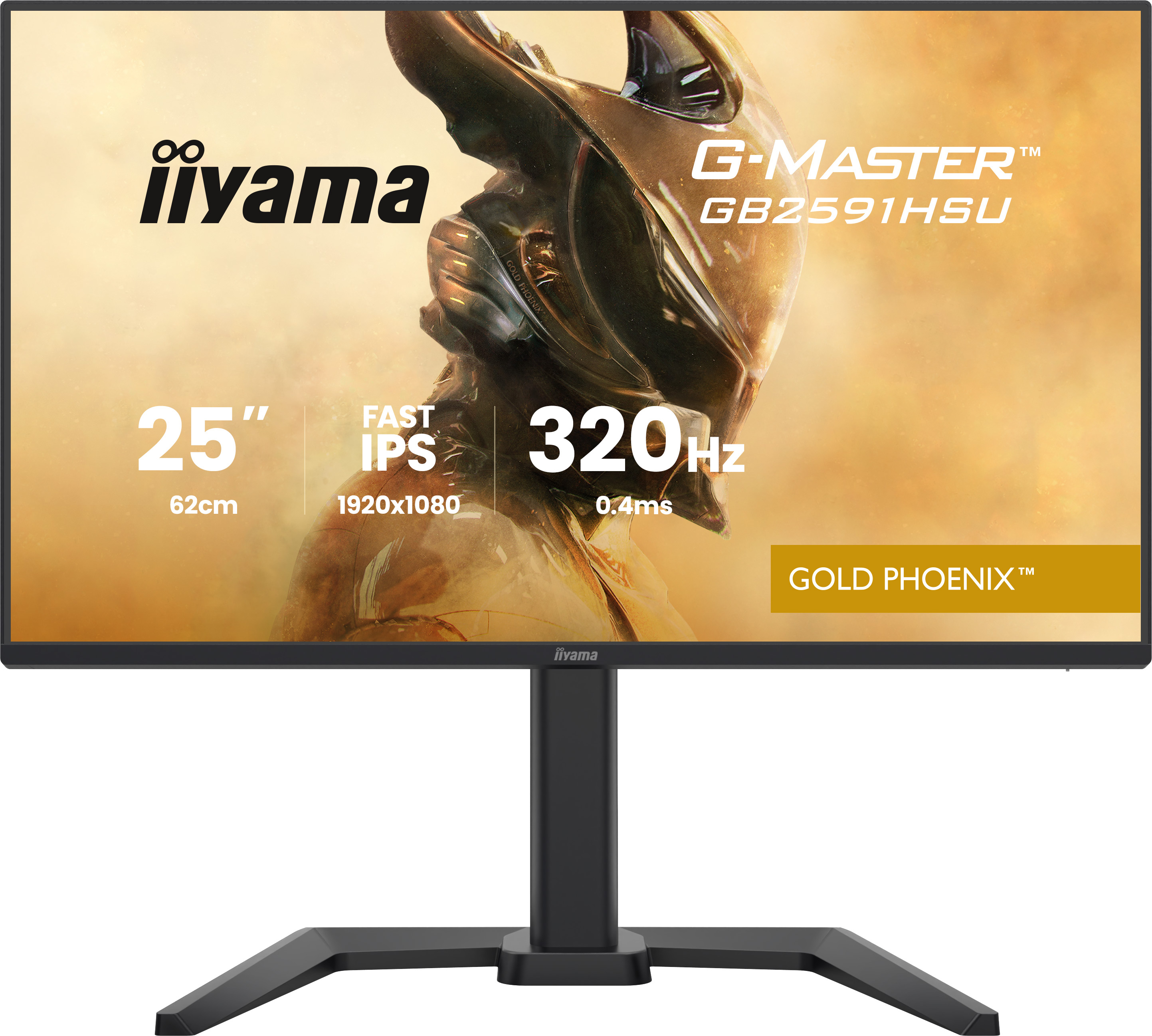 Ecran 25" Iiyama G-Master Gold Phoenix GB2591HSU-B1 Quad HD 320Hz (Noir)