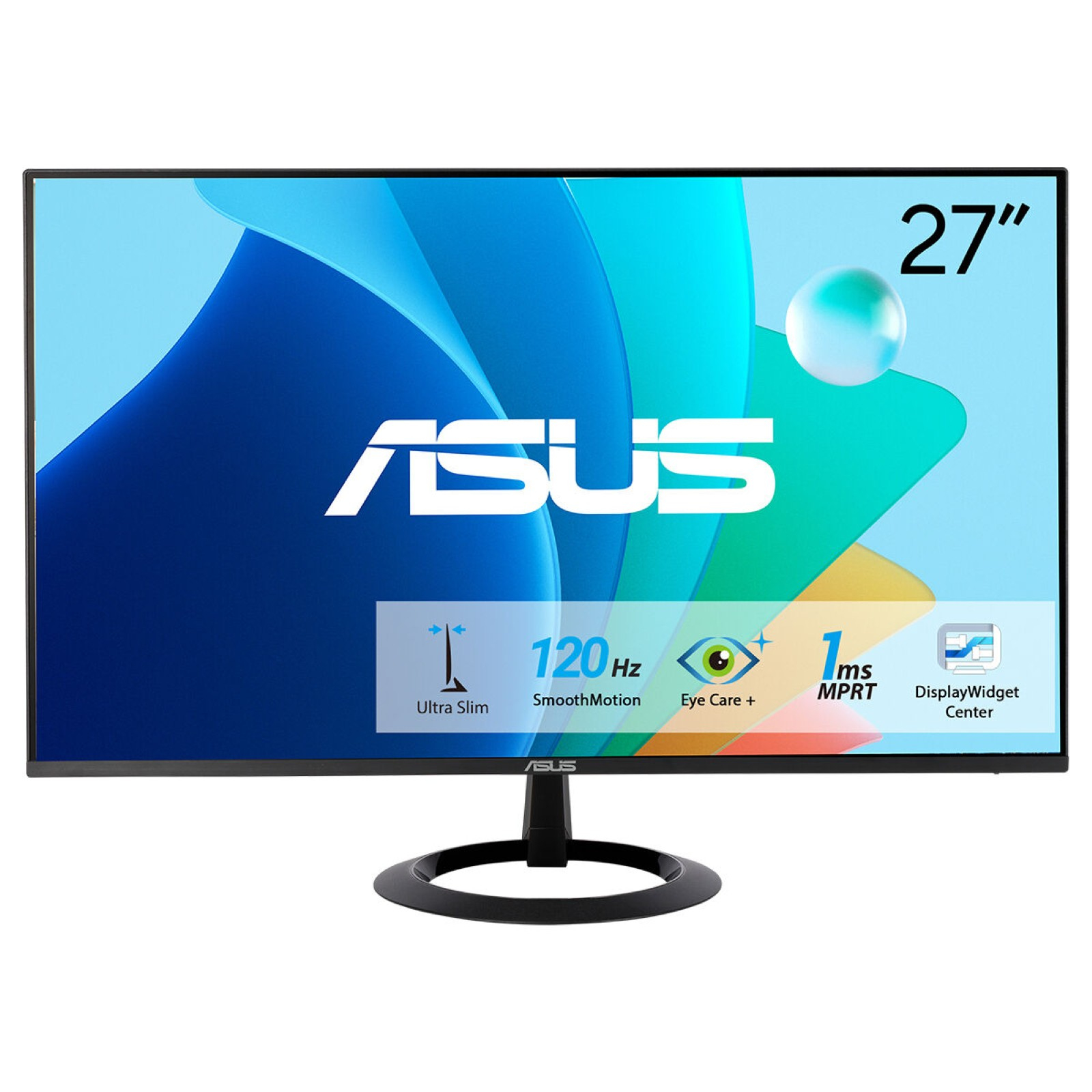 Ecran 27" Asus VZ279HG Full HD 120Hz (Noir)