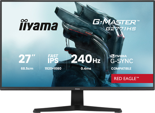 Ecran 27" Iiyama G-Master Red Eagle G2771HS-B1 Full HD 240Hz (Noir)