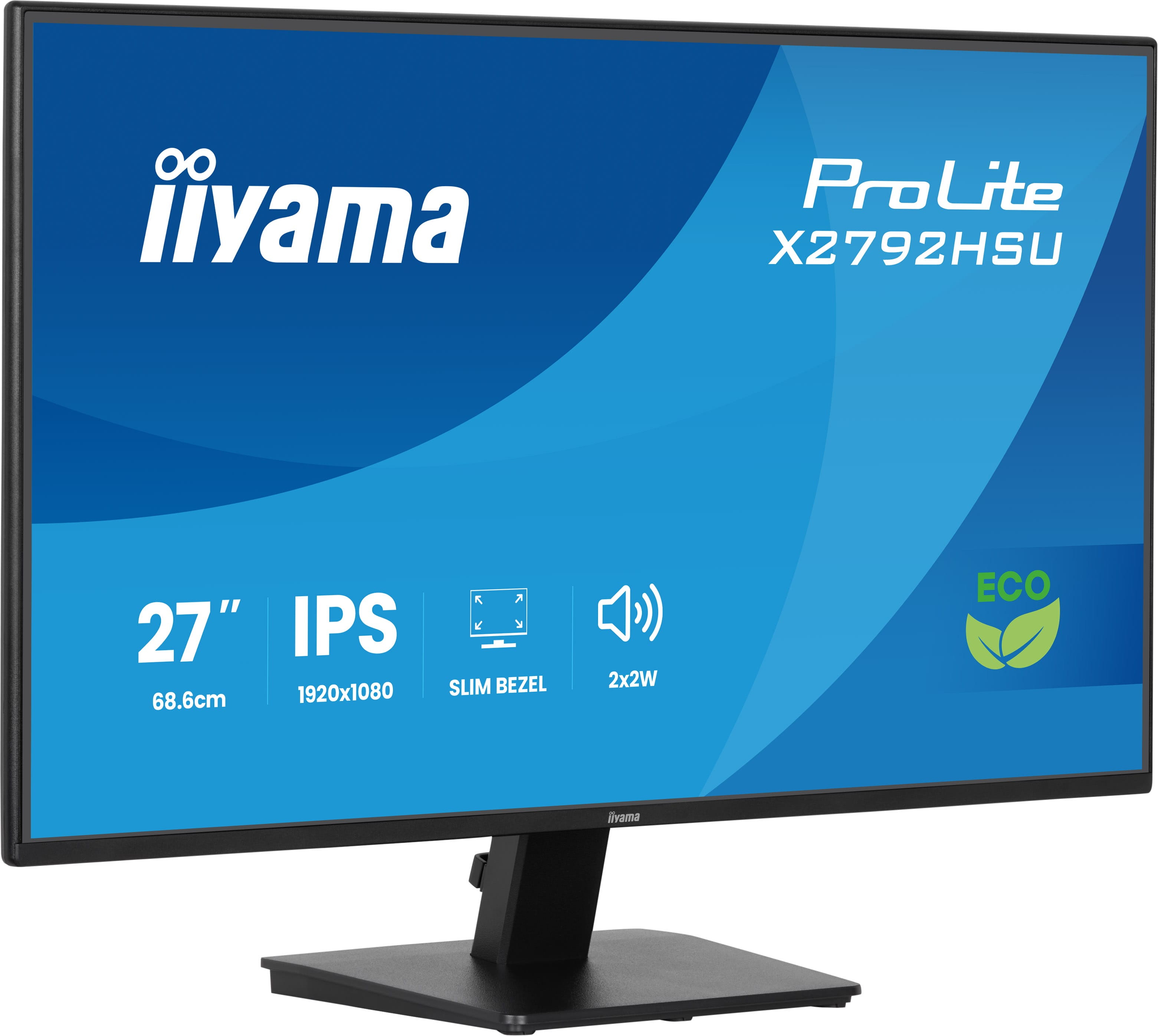 Ecran 27" Iiyama ProLite X2792HSU-B1 Full HD 120Hz (Noir)