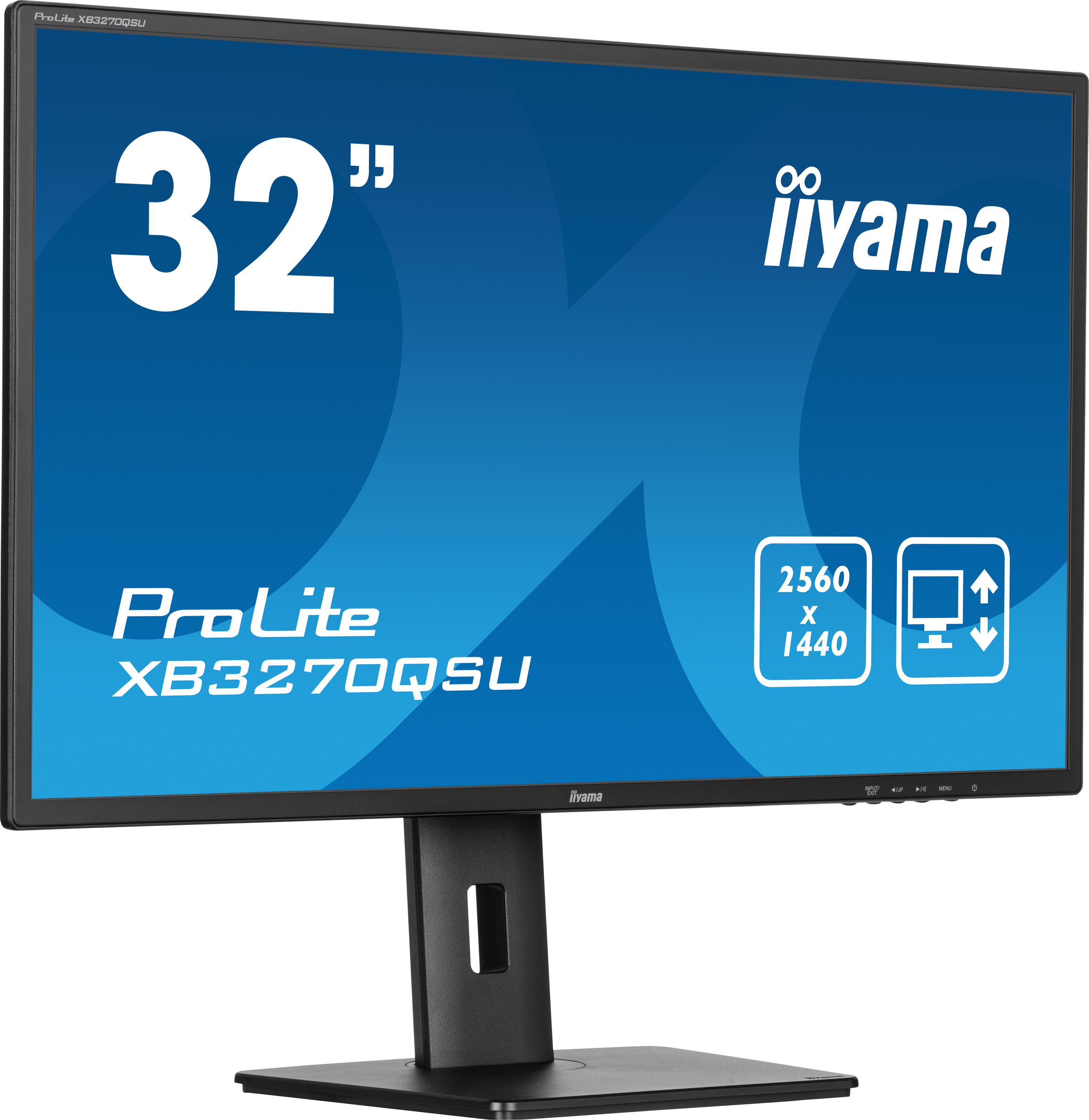 Ecran 32" Iiyama ProLite XB3270QSU-B1 Quad HD 100Hz (Noir)