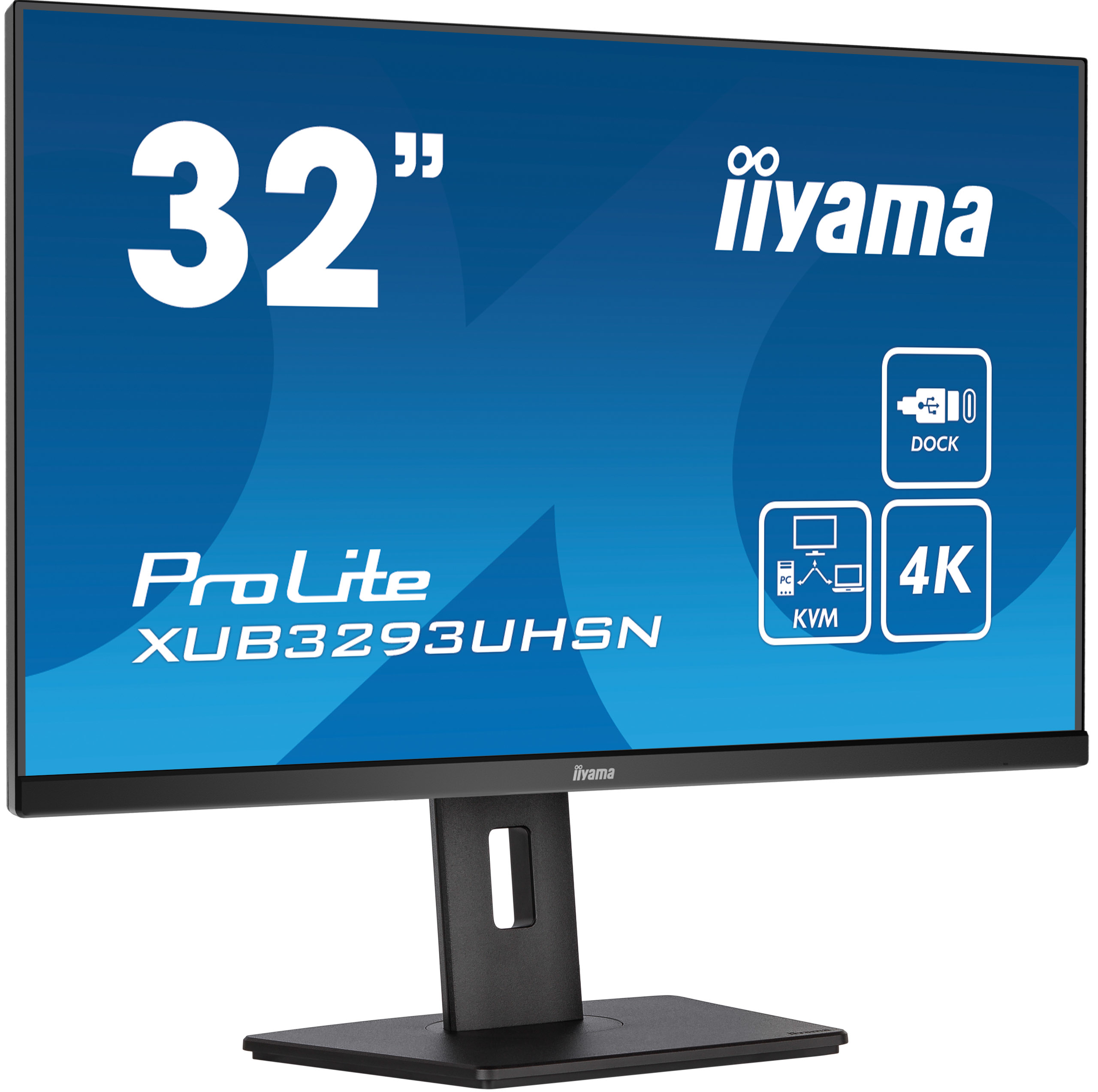 Ecran 32" Iiyama ProLite XUB3293UHSN-B5 4K Ultra HD (Noir)