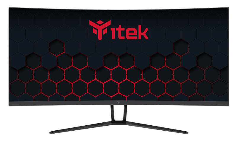 Ecran incurvé 34" iTek GGC WQHD (Noir) 180Hz