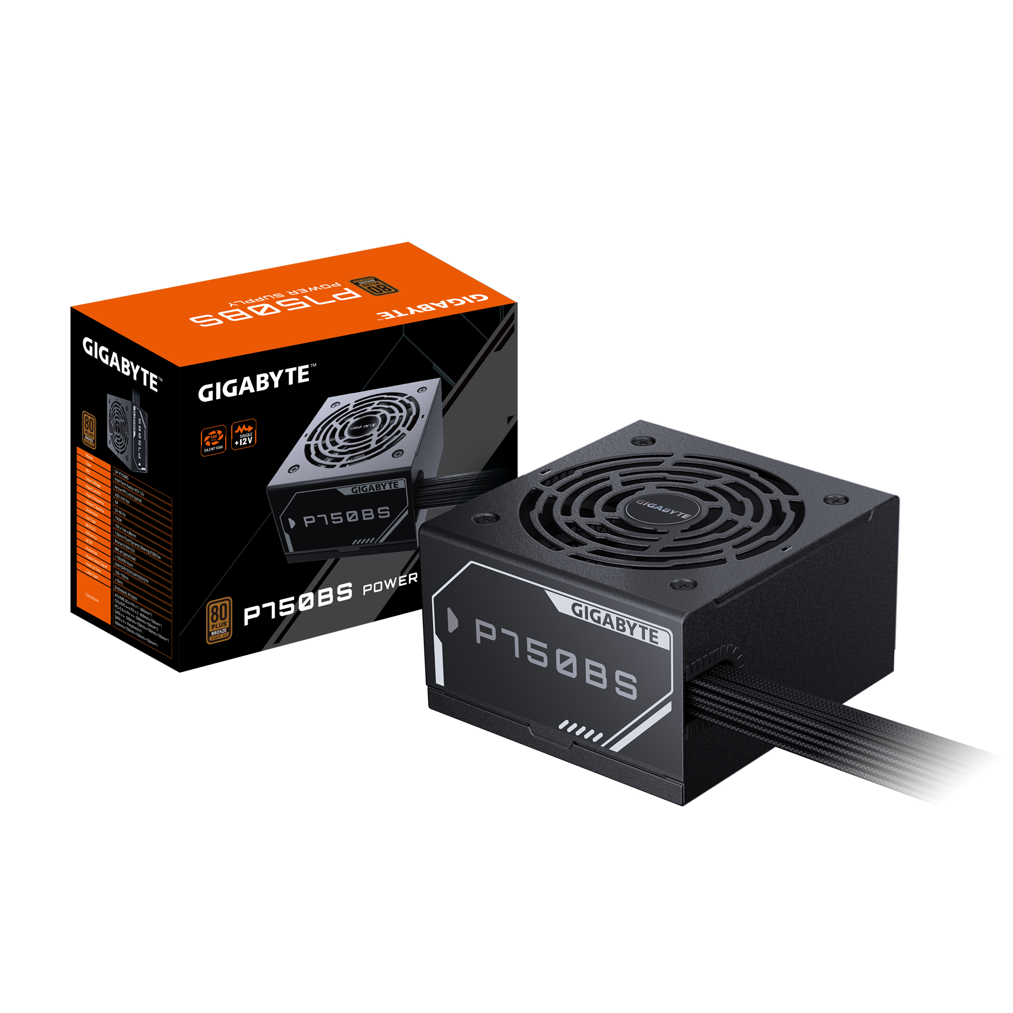 GIGABYTE 750W - GP-P750BS - 80+ Bronze o