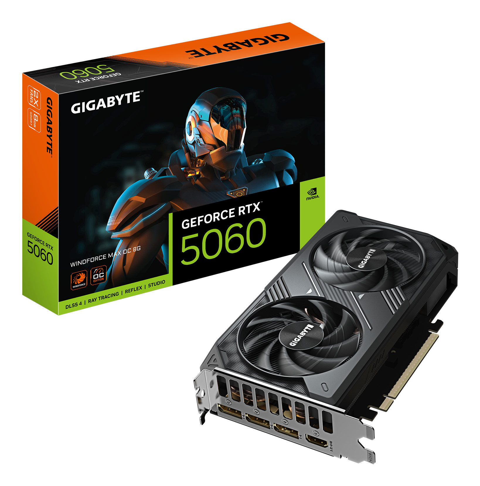 GIGABYTE GeForce RTX 5060 WINDFORCE MAX OC 8G Carte Graphique