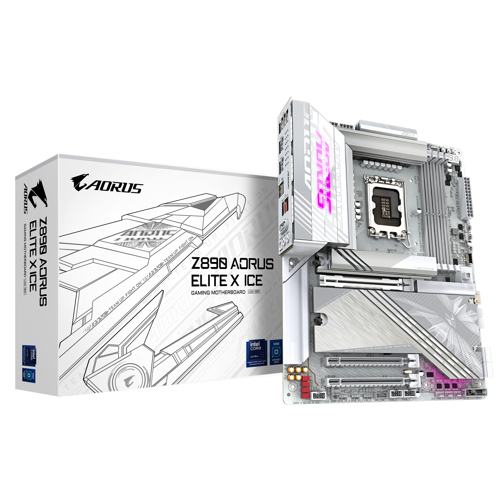 GIGABYTE Z890 AORUS ELITE X ICE o