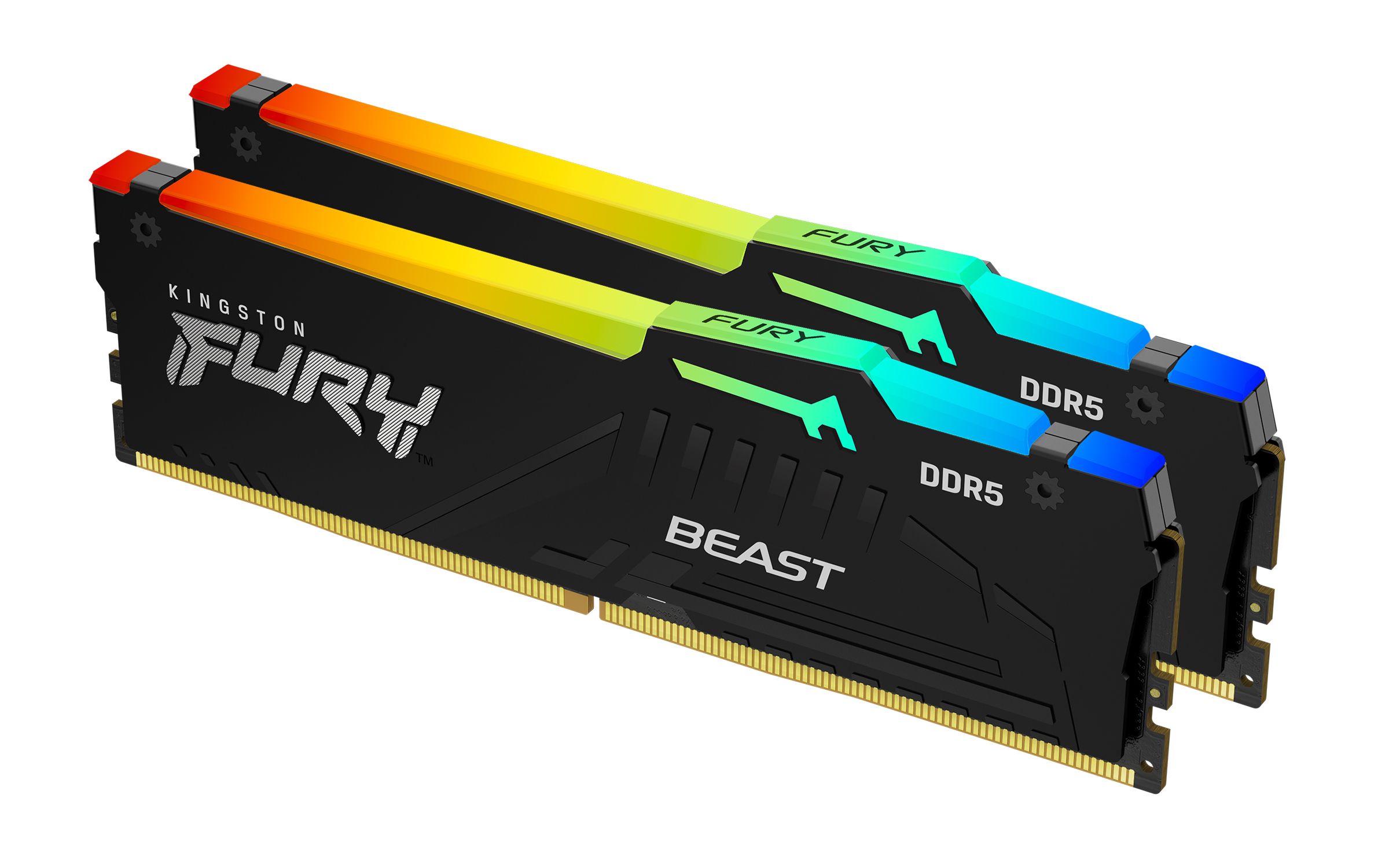 Kingston Technology FURY Beast 32GB 6000MT/s DDR5 CL30 DIMM (Kits de 2) RGB EXPO