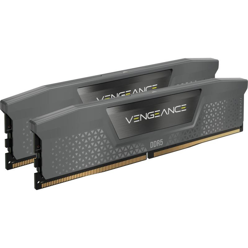 Kit Barrettes mémoire 32Go (2x16Go) DIMM DDR5 Corsair Vengeance  6000MHz CL30 AMD Expo (Noir)