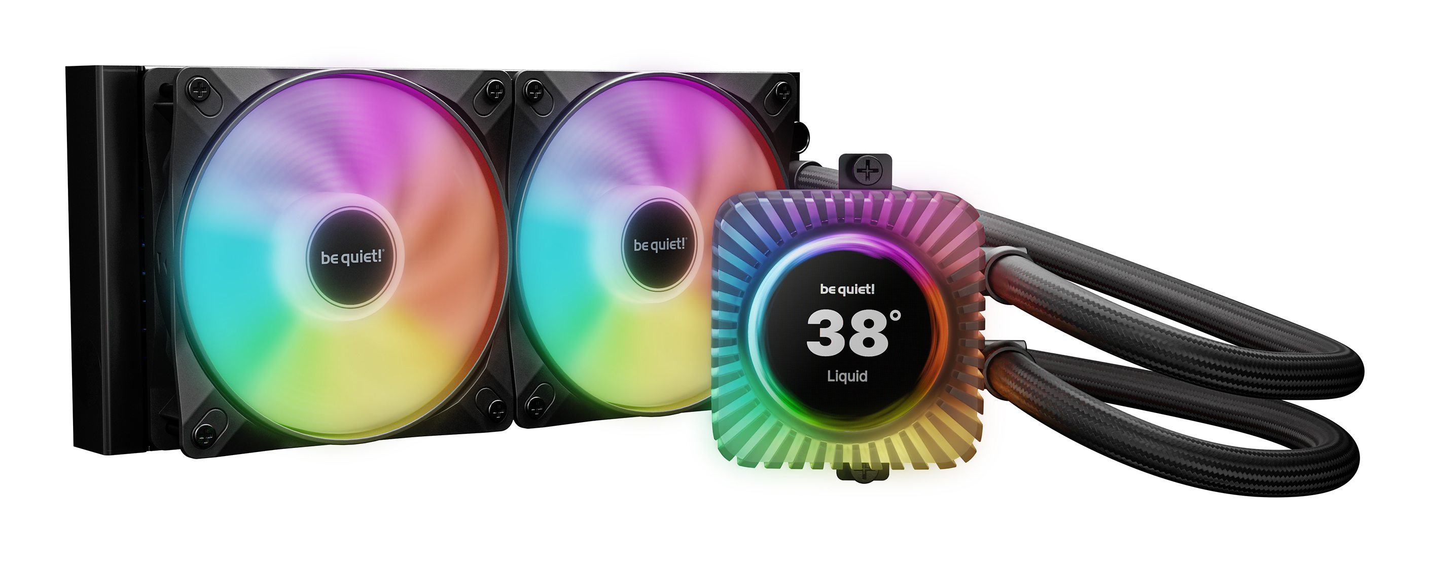 Kit Watercooling AIO be quiet! Light Loop IO LCD RGB - 240mm (Noir)