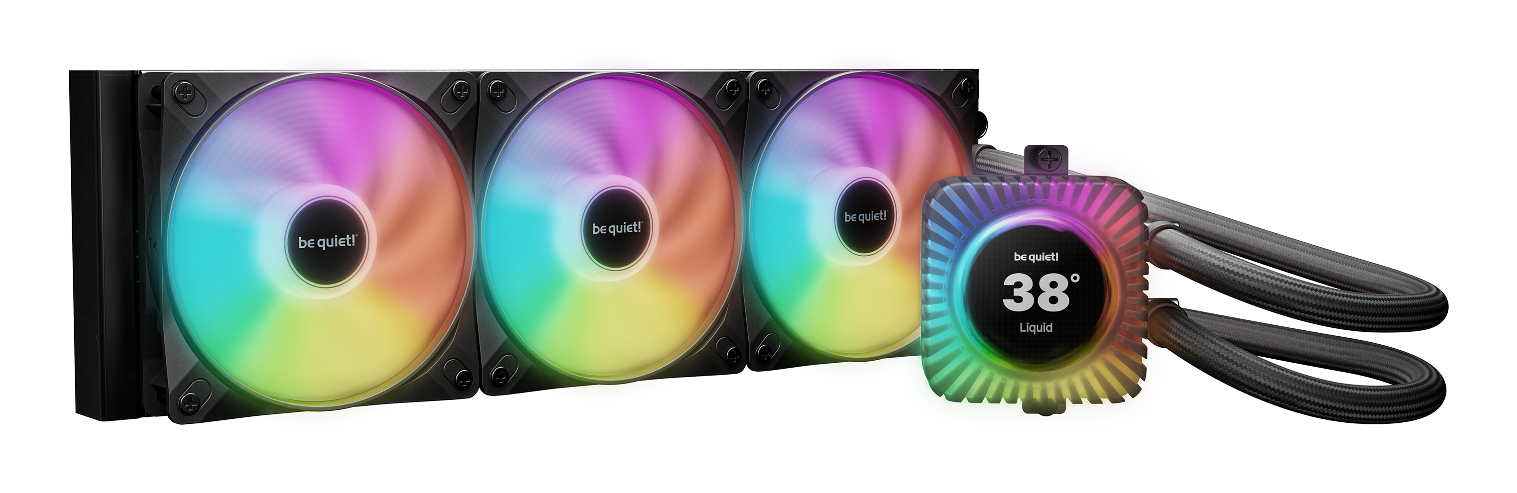 Kit Watercooling AIO be quiet! Light Loop IO LCD RGB -360mm (Noir)