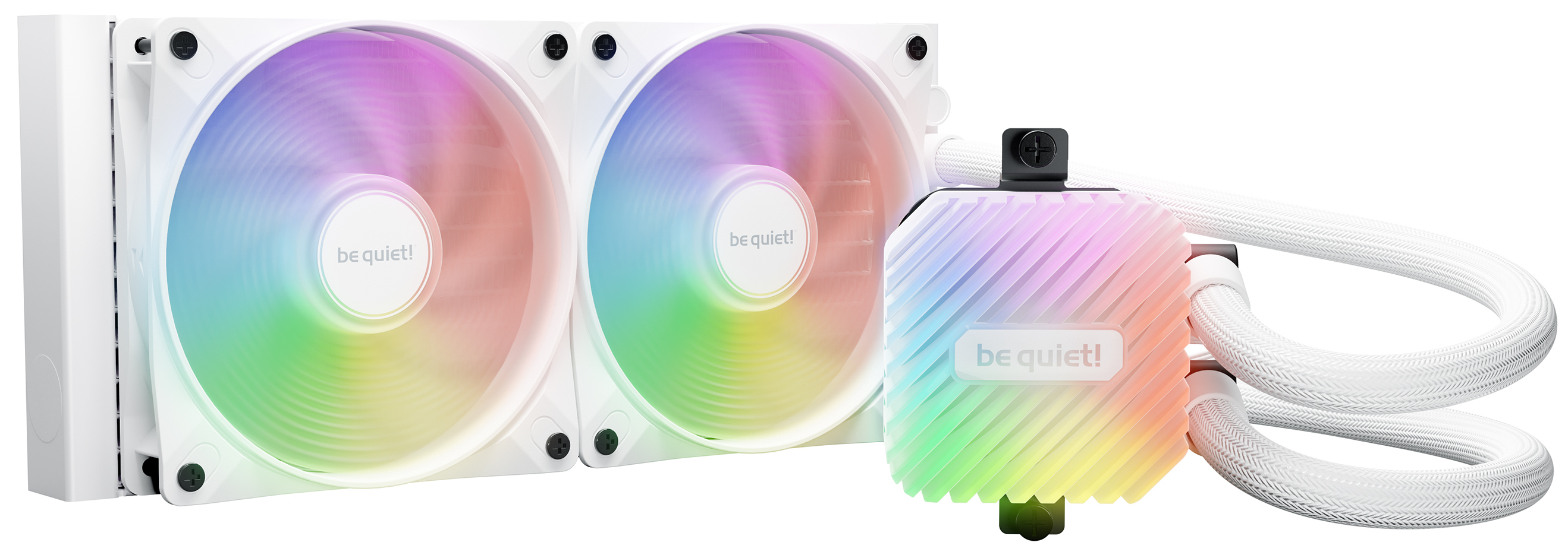 Kit Watercooling AIO be quiet! Light Loop RGB - 240mm (Blanc)