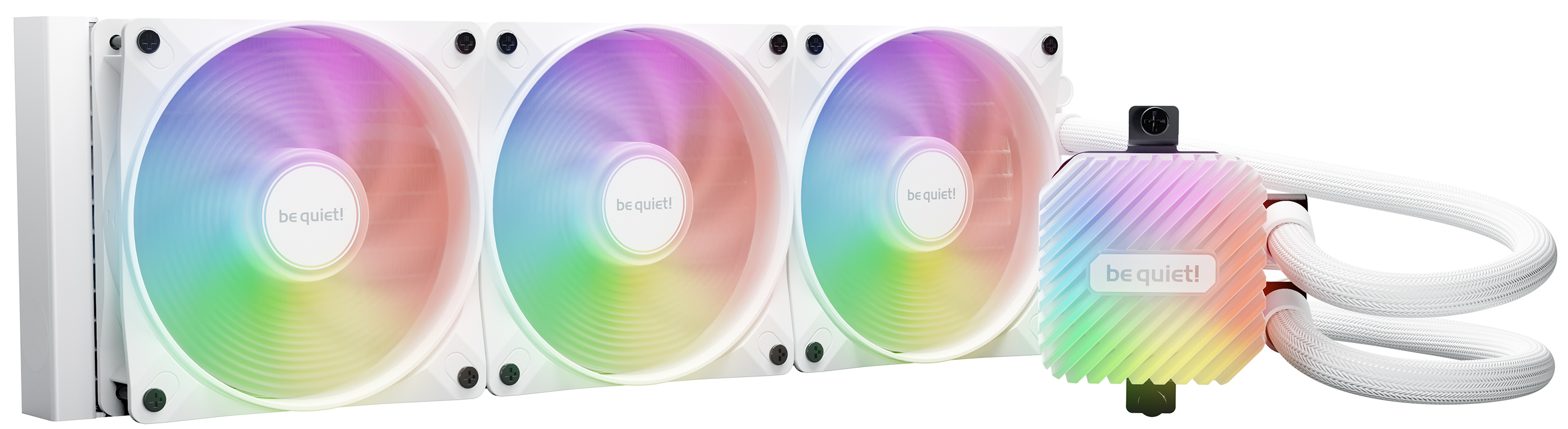 Kit Watercooling AIO be quiet! Light Loop RGB - 360mm (Blanc)