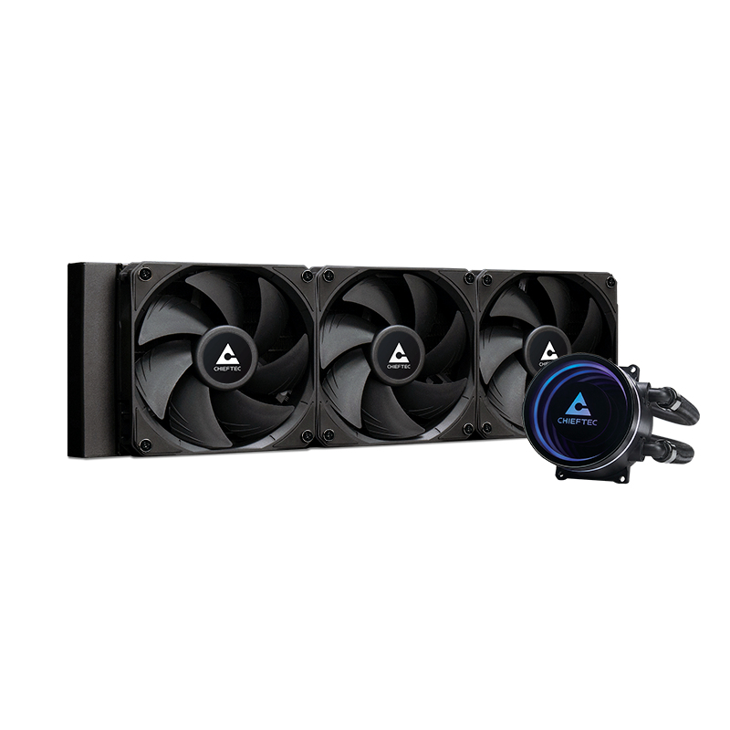 Kit Watercooling AIO Chieftec Iceberg Dark RGB - 360mm (Noir)