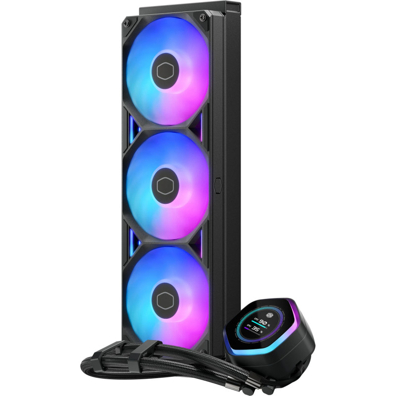 Kit Watercooling AIO Cooler Master MasterLiquid Atmos II LCD RGB - 360mm (Noir)